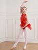 Kids Girls Ballet Jazz Dance Performance Ballerina Costume Sleeveless Fancy Skating Leotard Tulle Skirted Gymnastics Unitard