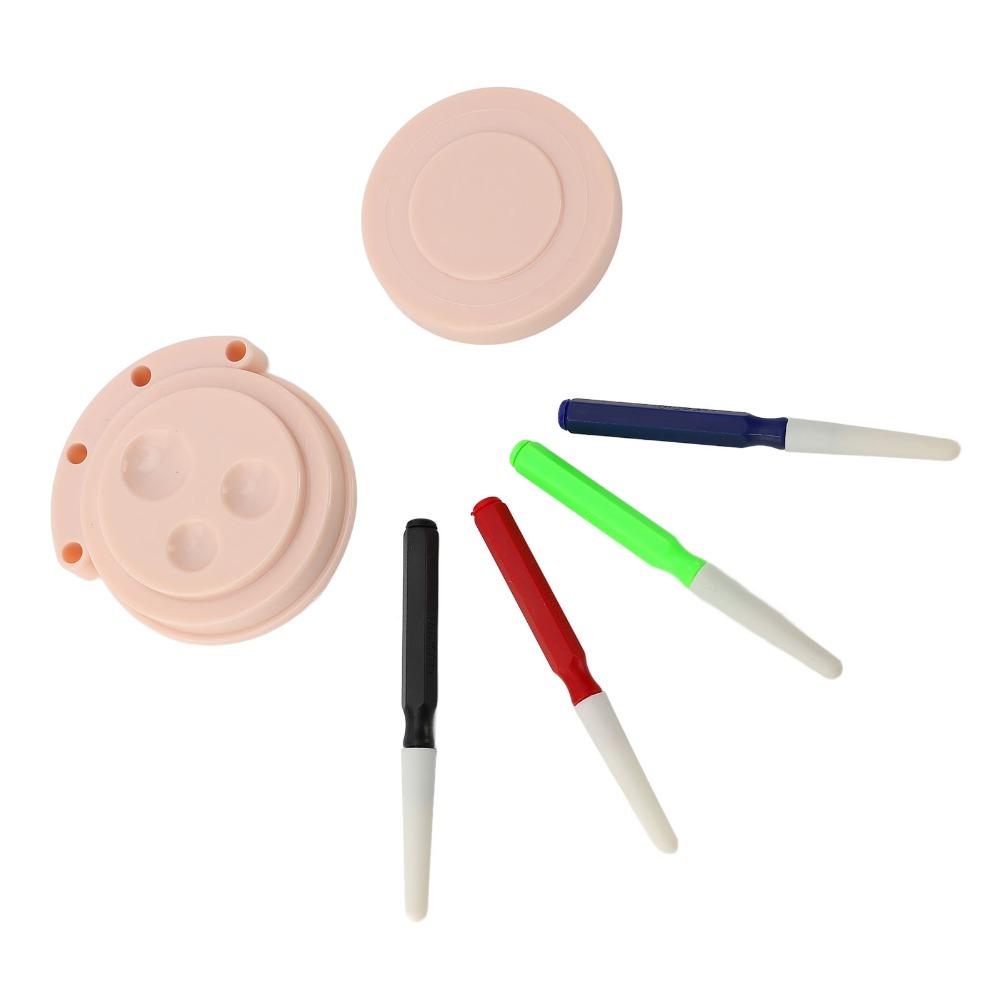 4pcs Matching oil storage cup Watch Oil Pen Watch Lubricating Tool Watchmaker daily repair