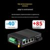 HAILE Industrial 100Mbps Fiber Optic Media Converter Switch