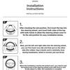 AAAKM1 Leather Car Steering Wheel Cover for Honda CRV Ridgeline HRV Prologue Civic URV Accord ZRV CRV WRV BRV Auto Interior Accessories