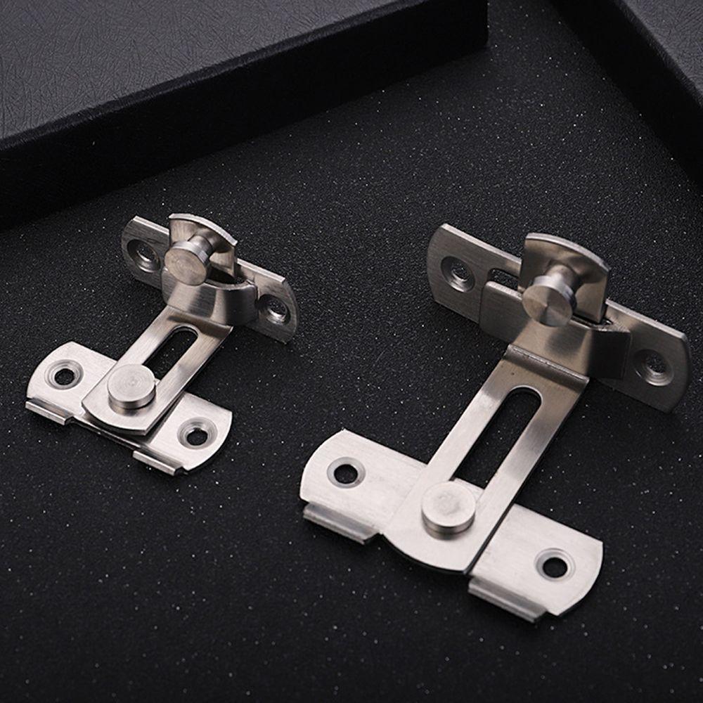 Window Buckle Theftproof Right Angle Stainless Steel Barn Latch Door Hasp Cabinet Lock