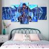 5 Items « Killer Akame! » Esdeath Hd Poster with Printer, Modern Modular Animation, Home Decor, Wall Art Photos, Canvas, Painting