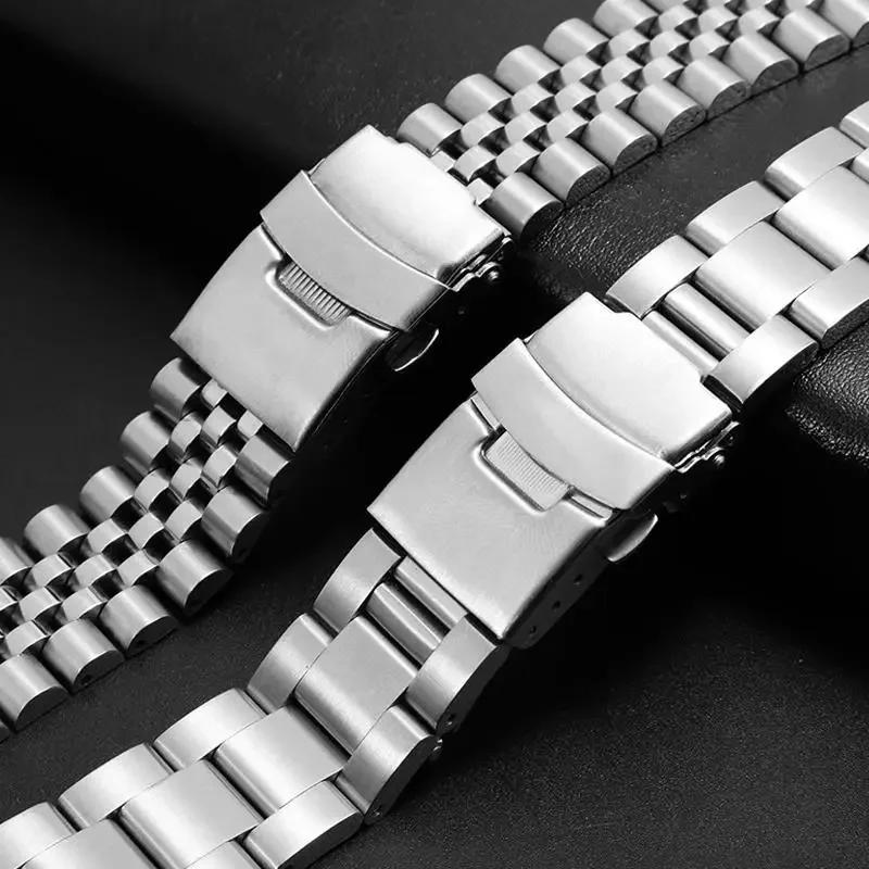 Ремешок для часов Casio Duro Mdv107-1A MDV106-1A Ремешок для часов 22 мм Браслет Запасные части 3 стиля Дайвинг Стальной Металл