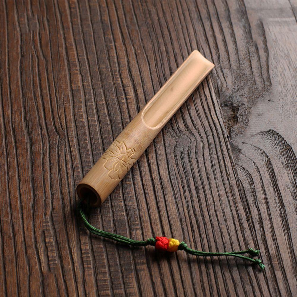Bamboo High Temperature Resistance Practicality Retro Tea Spatula Teaspoon Tea Set Tea Shovel
