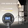 COLBOR CL100X Studio COB Свет для фотосъемки 110 Вт Двухцветная светодиодная лампа для видеосъемки с температурой 2700K-6500K