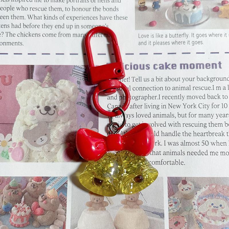 Рождественский подарок мультфильм милый рождественский брелок кулон автомобиль рюкзак украшение подарок рождественские елочные украшения