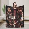 Warm Soft Blankets Airplane Travel Clair Obscur Expedition 33 Game Bedding Throws  Flannel Bedspread For Home Decor Sofa Bed