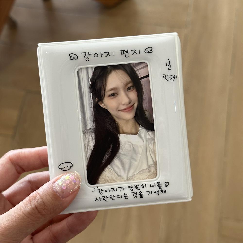 3 Inch Card Album 16 Internal Pages Idol Card Collect Book Mini Collectible Card Album