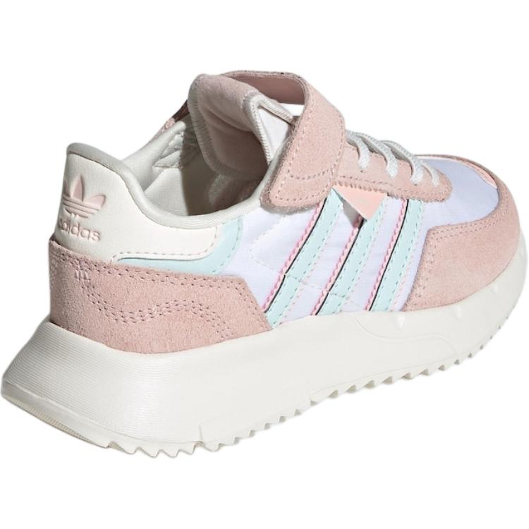 Adidas Originals Retropy F2 CF EL C Comfortable Non-Slip Durable Low-Top Kids Running Shoes Kids Running Shoes JR7990