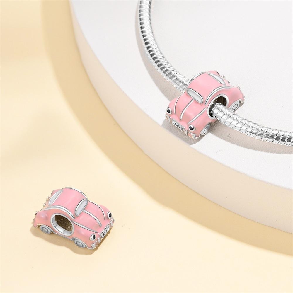 2026 Romantic Around The World Car Hot Air Balloon Charm Charm Charm Beaded DIY Jewelry Accessories Bracelet 925 Silver