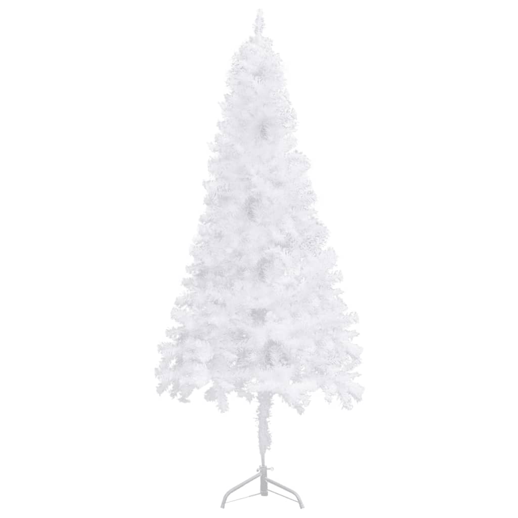 Artificial Corner Christmas Tree White 240 cm PVC