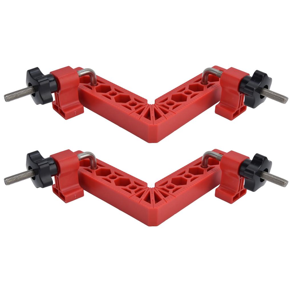 2 Sets 90 degrees Positioning Square LType Right Angle Adjustable Woodworking Splicing Corner Fixture