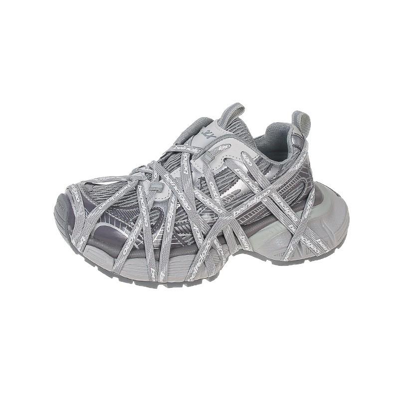 2025 новые парижские кроссовки для папы женские на платформе Человек-паук ретро увеличивающие рост старые подиумные спортивные и повседневные туфли женские