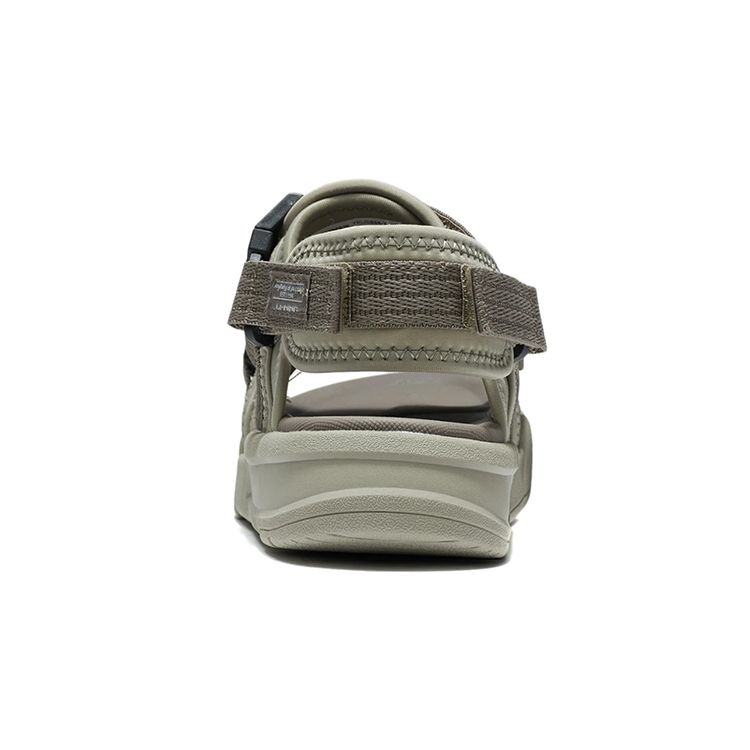 Li Ning Удобные амортизирующие детские сандалии Детская обувь Mica Серо-коричневый YKUS034-3