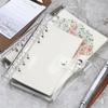A4/A5/A6/A7 School Folder Plastic Transparent Binder Loose Leaf Ring Notebook Planner