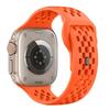 Ремешок для часов Apple Watch Series 10 Ultra 9 8 7 SE 6 5 4 3 2 1 46 мм 49 мм 45 мм 44 мм 42 мм Силиконовый ремешок с отверстиями