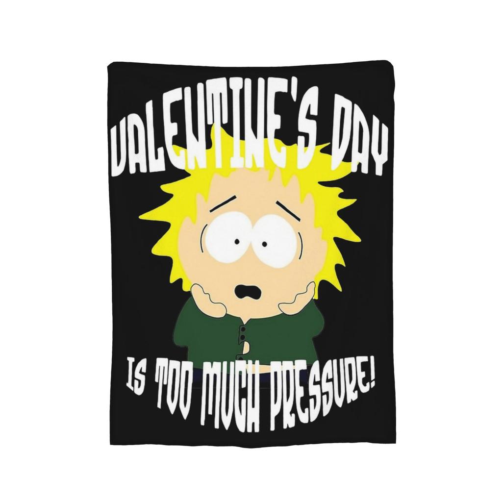 I Love Cheesy Poofs South-Parks Blanket Fleece Print Cartman Multifunction Lightweight Thin Throw Blanket for Home Couch Quilt