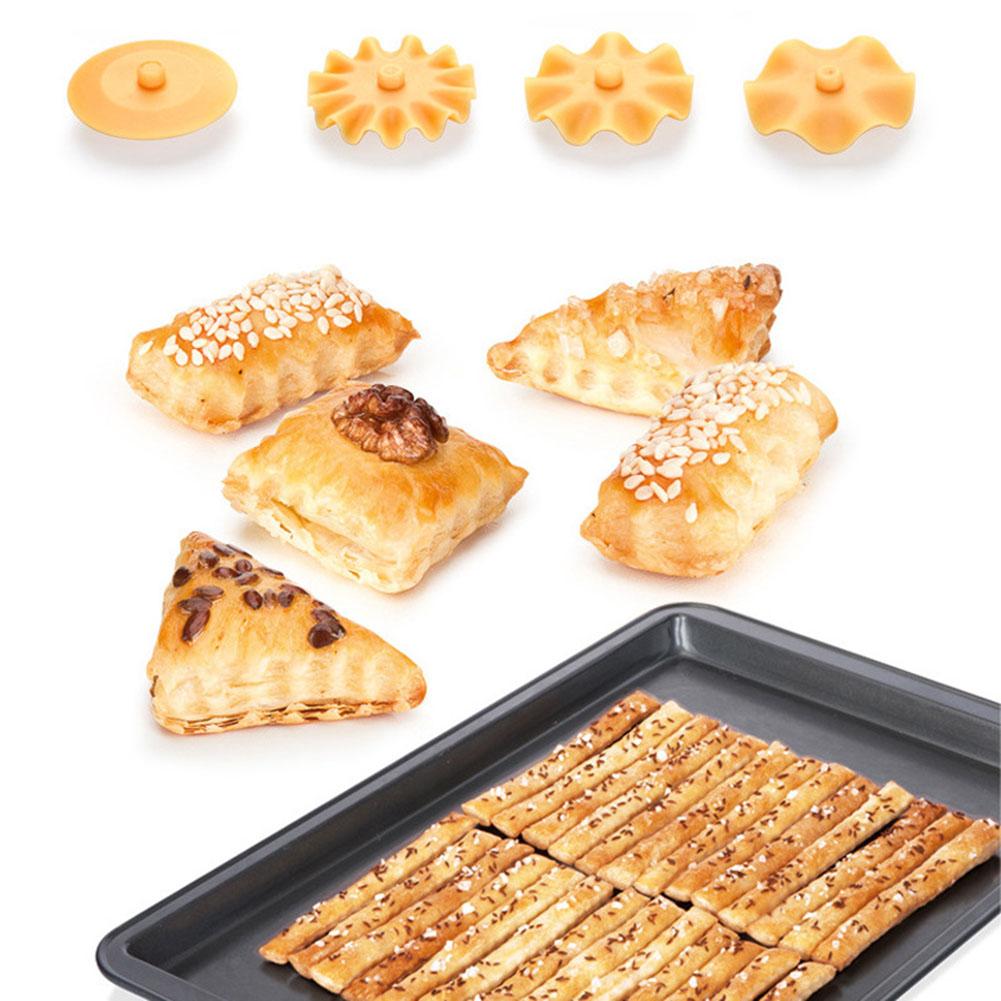 Роликовый резак для теста, печенья, пирога, кухонные принадлежности высокого качества