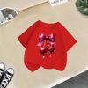 Children's Casual Short-sleeved T-shirt - Summer Girl's Cute Cherry T-shirt