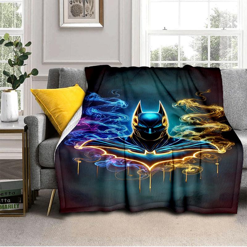 Breaks Through Bat Blanket Lightweight Ideal Bedding Blanket Perfect for Travel, Camping, Living Rooms, Offices, Sofas, Fan Christmas gift