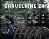 Panaracer GravelKing ZX 700x50C Tubeless Ready Коричневый GRAVELKING-ZX F750-GKZX-D2