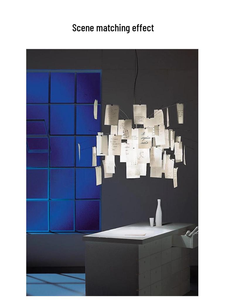 Люстра-фотоальбом ZettelDIY 2022: Креативное дизайнерское освещение для гостиной и спальни