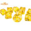 Прозрачные многогранные многоцветные игральные кости D10 — набор из 10 шт., отлично подходит для игровых вечеринок и принадлежностей для паба