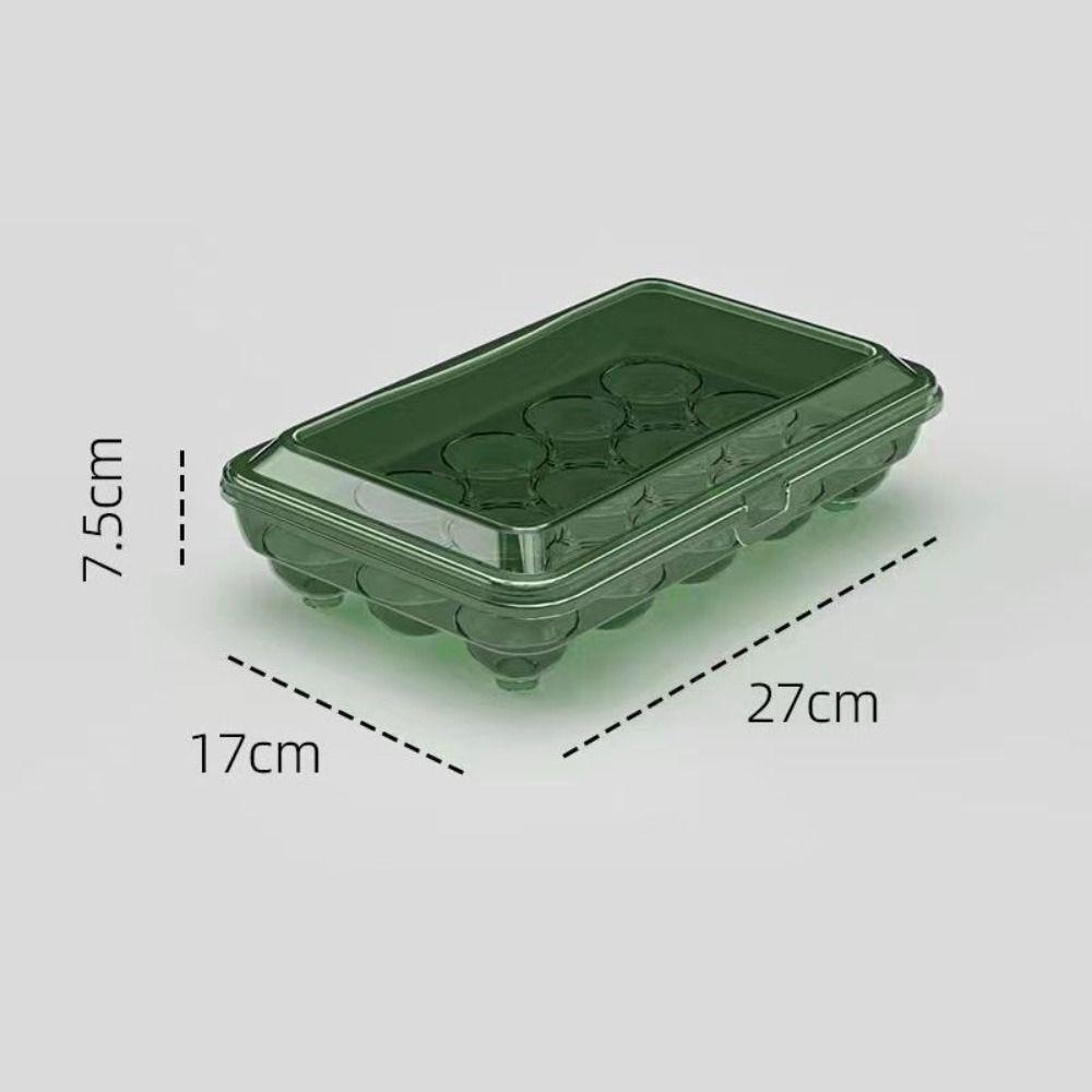 10/15 Grids Egg Box Anti-fall Egg Storage Box Portable Eggs Case