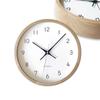 KATOMOKU Muku Clock 13 Natural Wall Clock Continuous Second Hand km-104NA 306mm (quartz Clock)