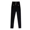 Slim Women Skinny Pencil Jeans Butto Mom Denim Pants Fashion Vintage Stretch Pants