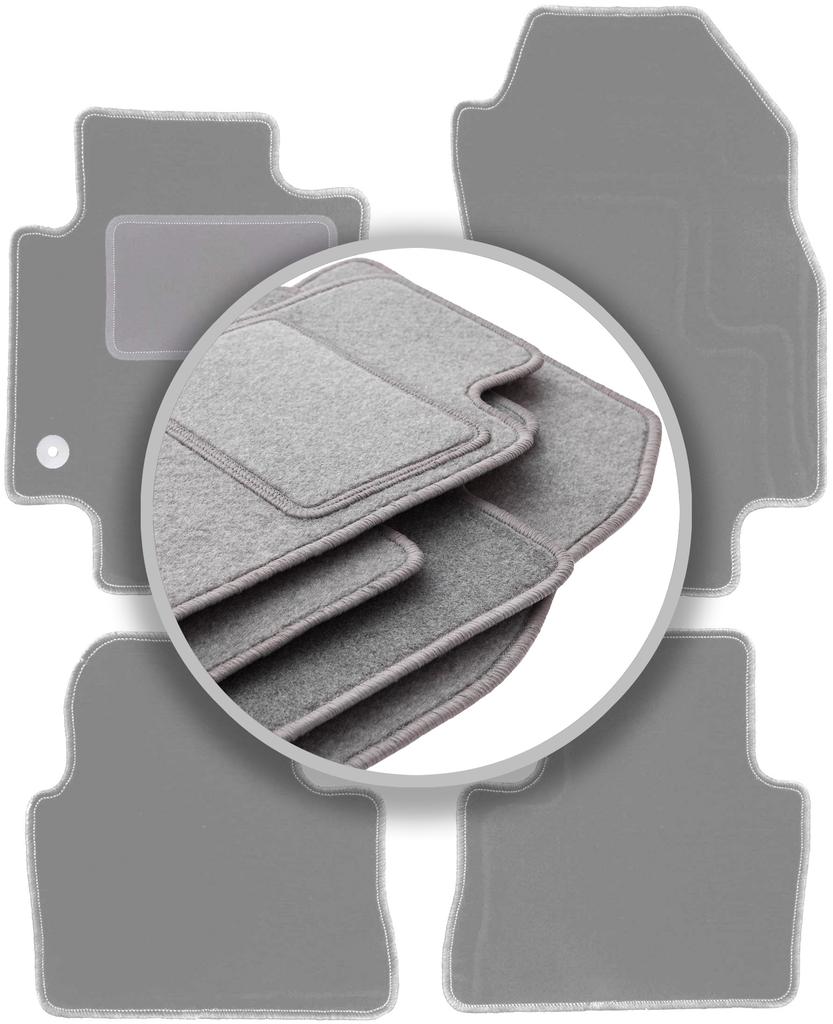 Серые автомобильные коврики для: Toyota RAV4 V Внедорожник (2019-)