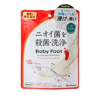Baby Foot Пищевая сода стерилизация дезинфекция чистка дезодорант для ног уход за запахом [Квази-лекарство] (1 использование) (до 27см)