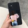 Чехол для Infinix Note 10 Note 10 Pro Красивая Девочка Цветочный Рисунок Чехол для Телефона Мягкий Силиконовый Чехол Для Infinix Note10 Pro 10 Pro