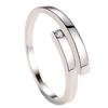 Бесплатное большое одинарное кольцо 925 пробы типа B для жены [Glam Jewelry] Кольцо, размер, дамы, популярный, подарок, размер, кольцо, серебро, цирконий, платина, женщины, подруги,