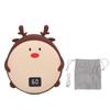 2 In 1 Handwarmer 10000 MAh Power Bank Cartoon 2 Temperature LED Digital Display USB Charging