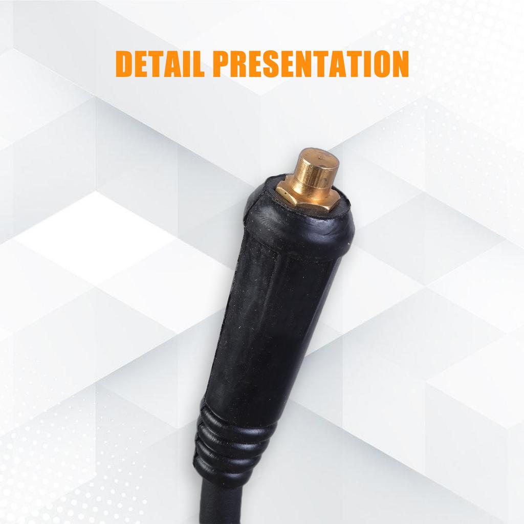 Welding Electrode Holder Lead ARC Welding Ground Clamp with 10ft Cable Welding Electrode Holder for Welder Machine