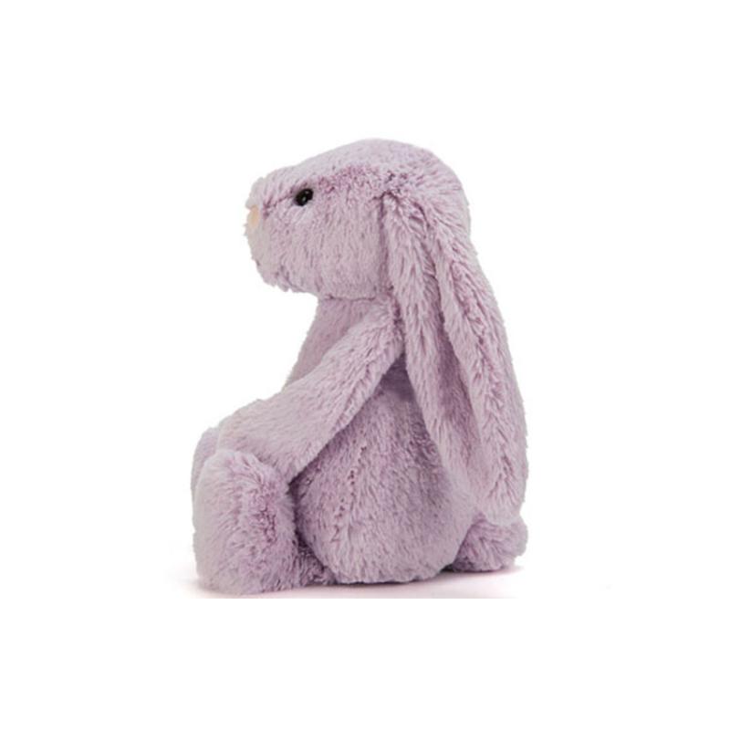 JELLYCAT Серия Кроликов Бонни Застенчивый Гиацинт Милая Фиолетовая Кукла Плюшевая Кукла Высота 18 см/31 см