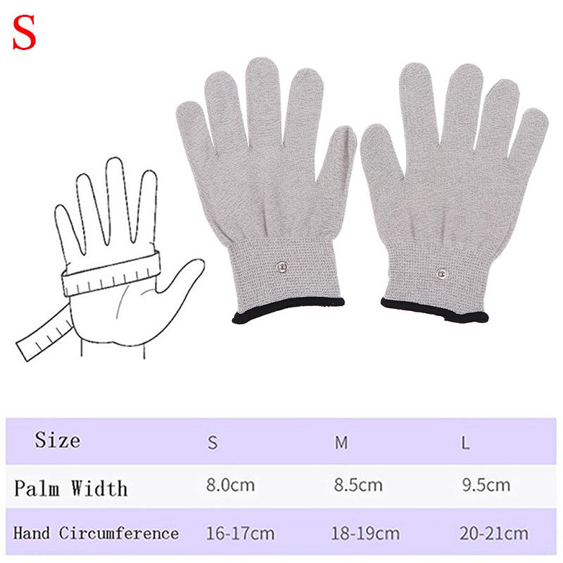 1 пара проводящих серебряных волоконных электродов, перчатки, подушечки для электротерапии, массажа