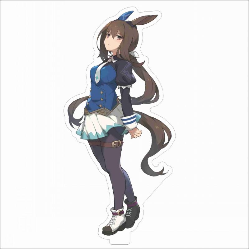 Япония красивая дербиль 15 см персонажи мультфильмов акриловая двухсторонняя подставка модель каваи милая офисная декоративная панель постоянные поклонники записи