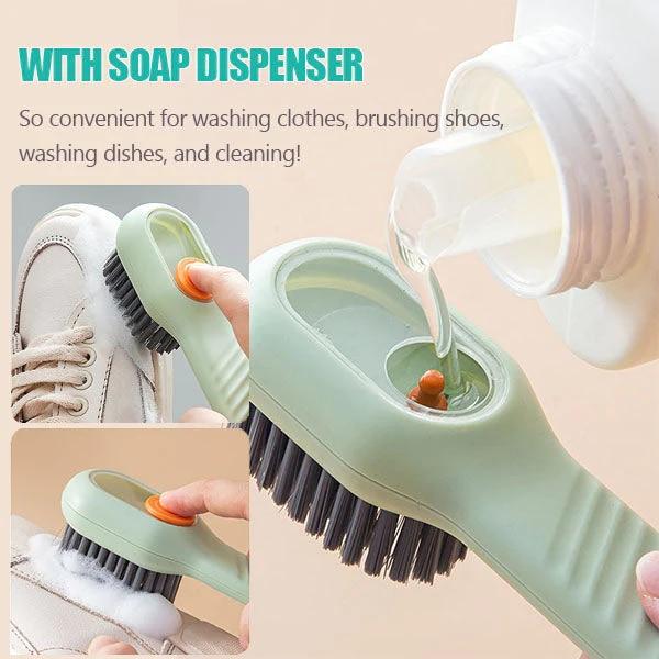 Multifunctional Soft-bristled Shoe Brush Shoe Brush Long Handle Brush Clothes Brush Shoe Clothing Board Brushes Cleaning Tool