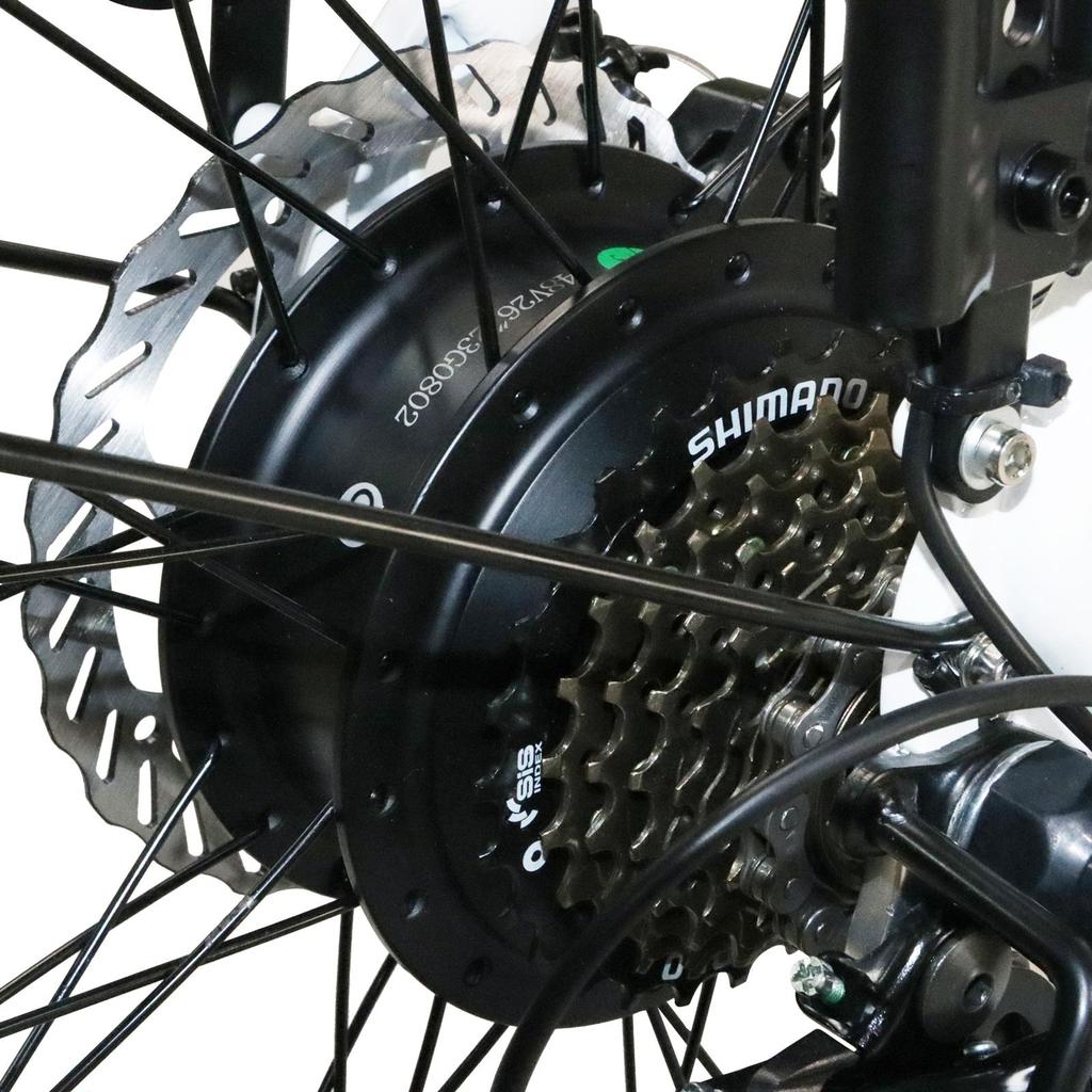 BAOLUJIE DS-2608 взрослый электровелосипед 500 Вт двойной двигатель 48 В 12 Ач аккумулятор 26-дюймовая шина максимальная скорость 35 км/ч вездеходный электровелосипед