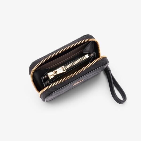 Lacoste Xs Zip Coin Wallet Crocodel