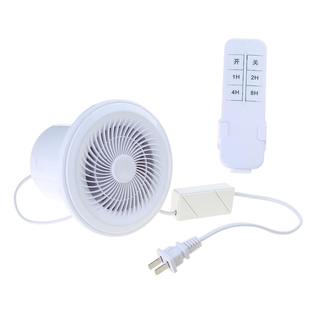 Low Noise Ventilation Fan Household Exhaust Fan with Remote Control Attic Pipe Ventilation Extractor Bathroom Duct Fan