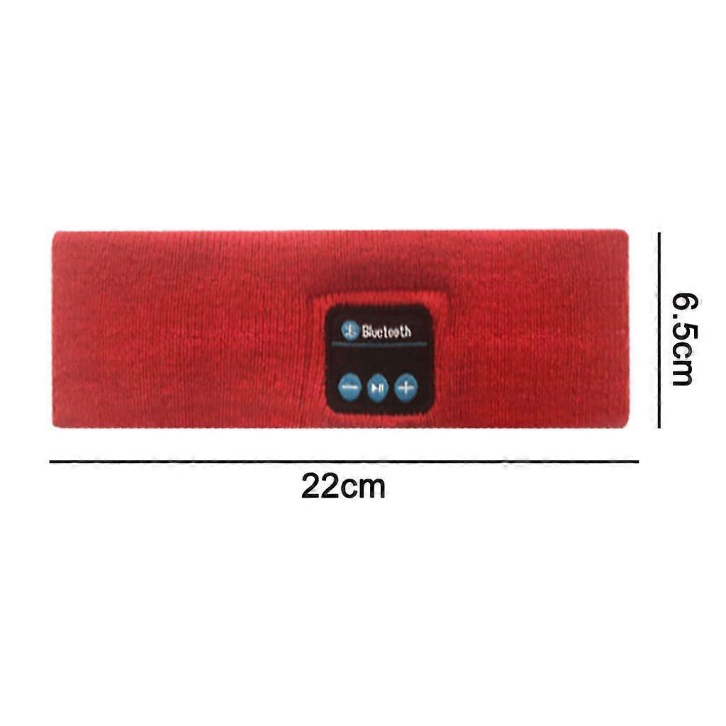 Wireless Sports Headband Headphones: Bluetooth, HD speakers, washable for side sleepers