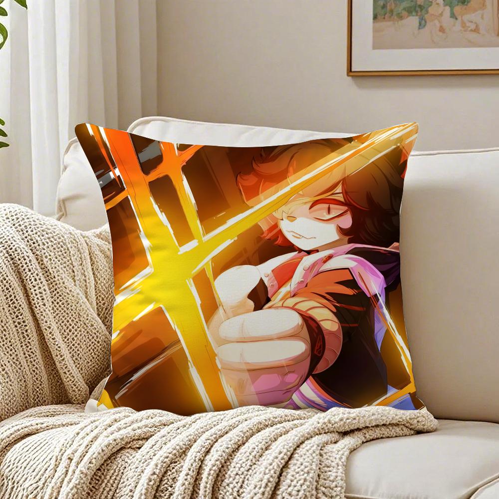 AAak Cushion Cover Linen Pillowcase Soft for Sofa Bed Home Room Decor