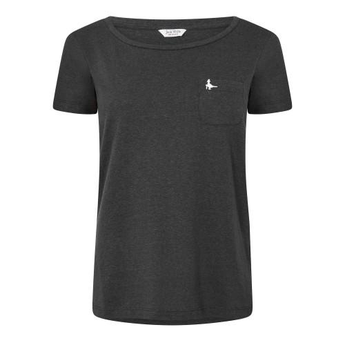Jack Wills Womens/Ladies Fullford Chest Pocket T-Shirt