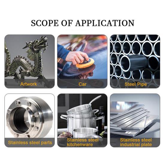 Автомобильная паста для полировки металла, дезактивация, ремонт, удаление царапин, абразивный блок