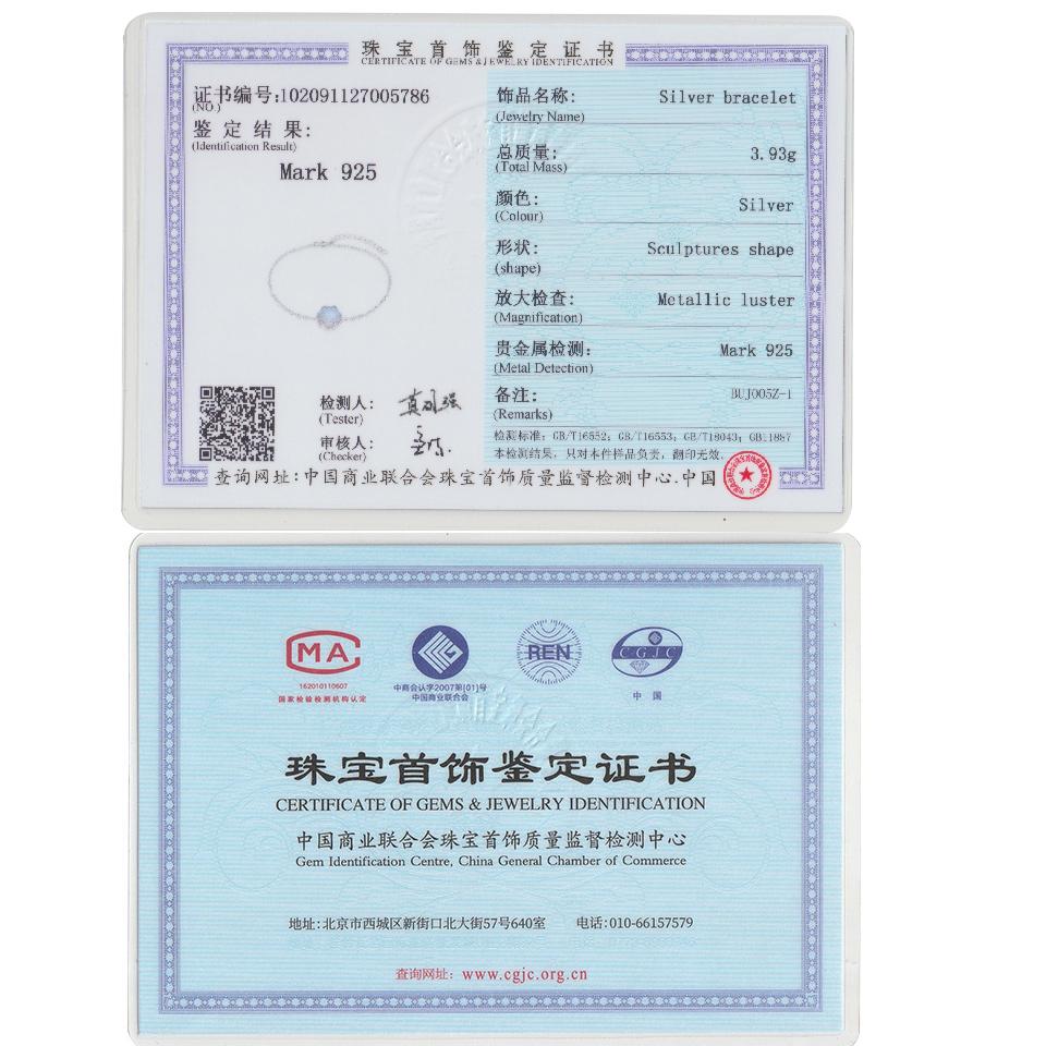 Женский набор украшений из серебра 925пробы