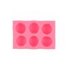 6 отверстий 3D Macaron силиконовые формы для торта шоколадный десерт мыло формы кухонные инструменты для выпечки украшения торта форма из полимерной глины