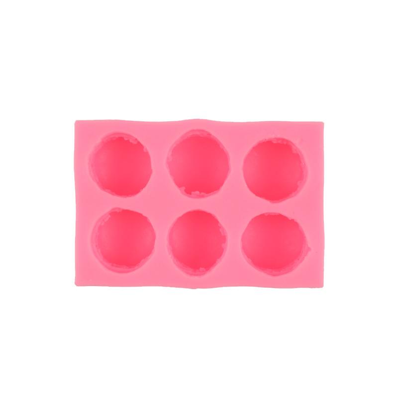 6 отверстий 3D Macaron силиконовые формы для торта шоколадный десерт мыло формы кухонные инструменты для выпечки украшения торта форма из полимерной глины